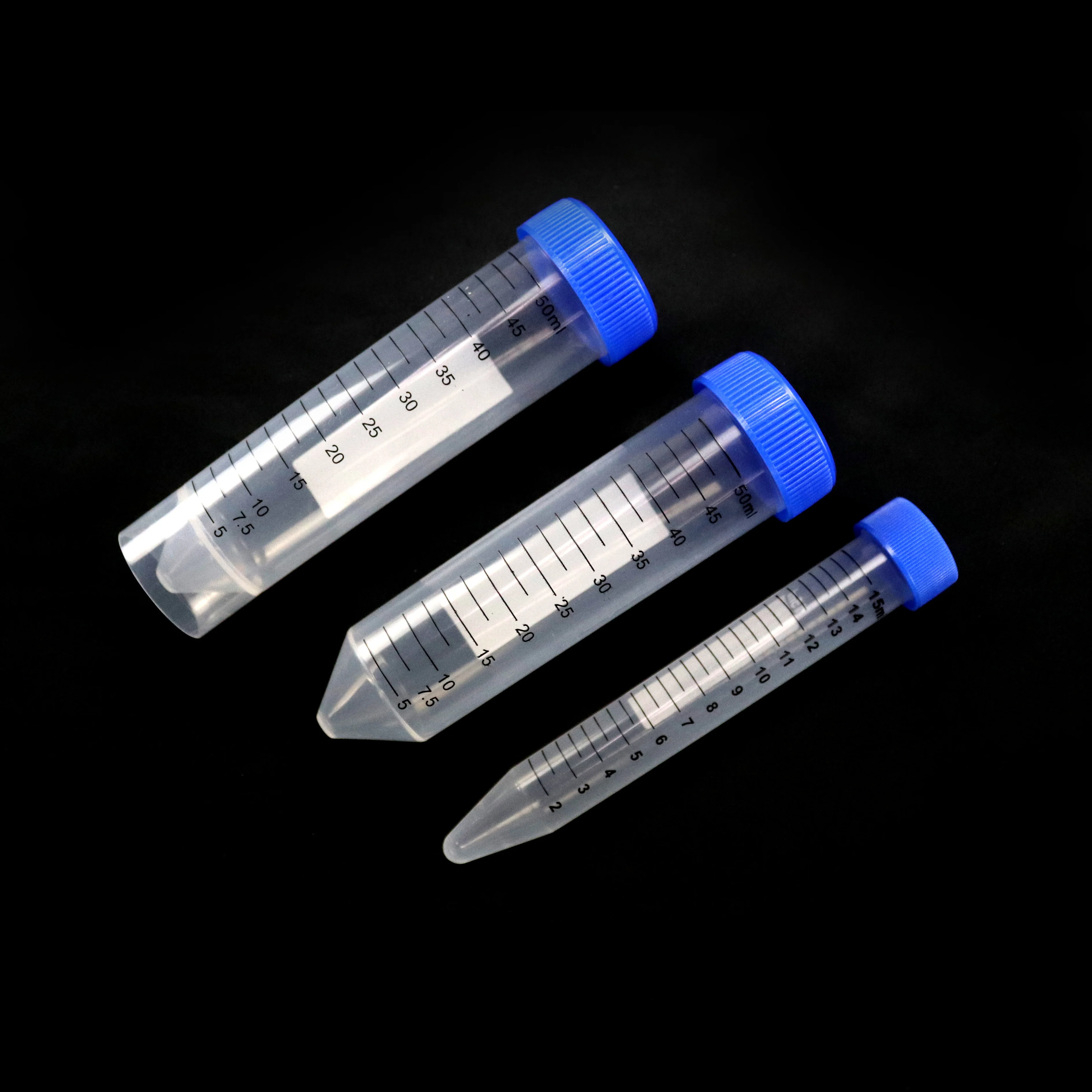 China Cheap Price Laboratory Disposable Plastic 15ml 50ml Centrifuge Tubes