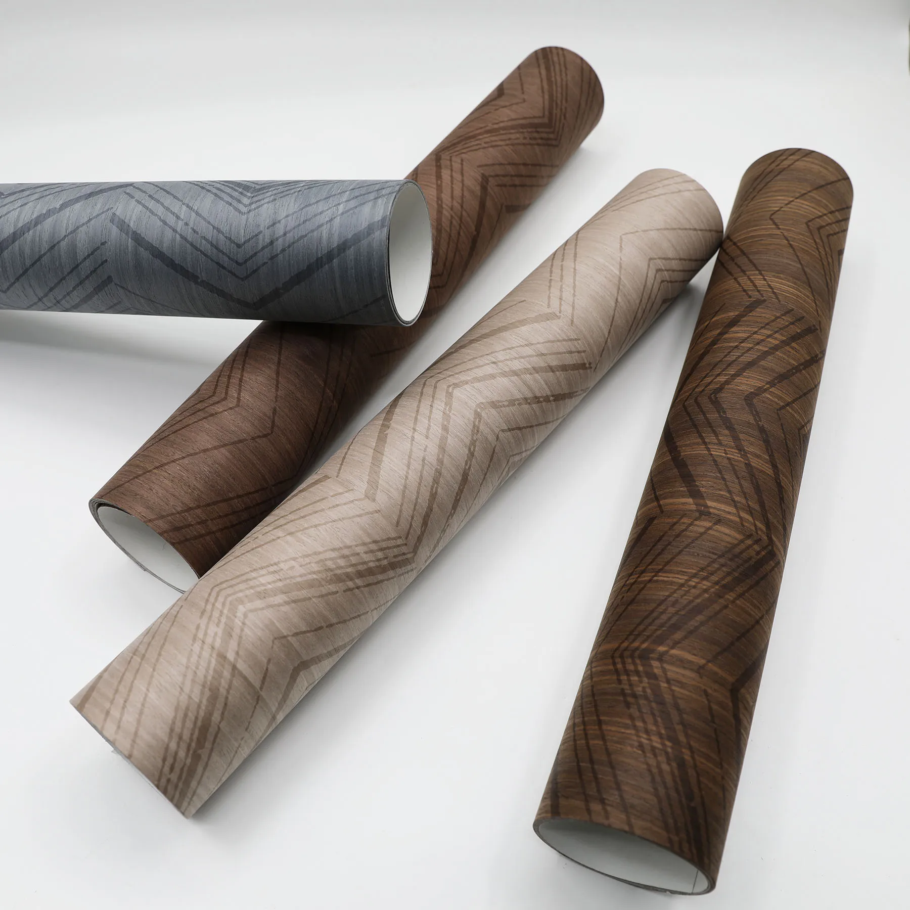Greenland 3D ART Engineered Wood Veneer Collage Series table flooring Furniture Door Plywood skin Wallpaper For Home Decoration