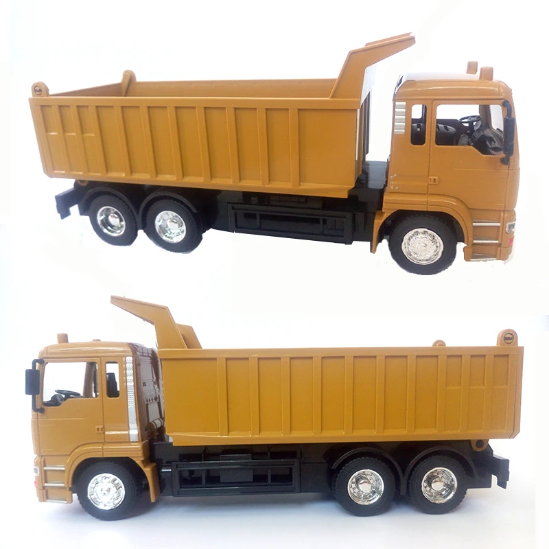 Hot sale 8 Channel RC Car engineering dump truck toy 1:24 remote control tipper truck