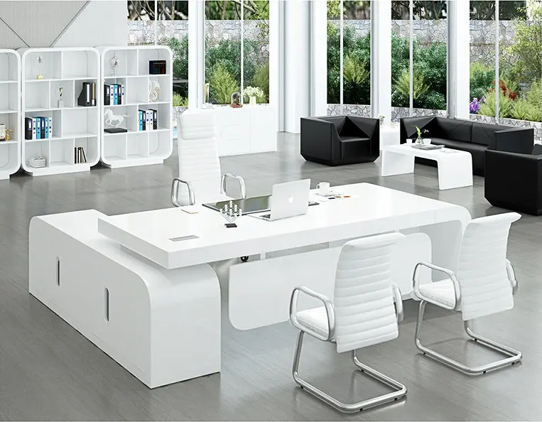 Latest Foshan Commerical Office Furniture CEO Executive Desk