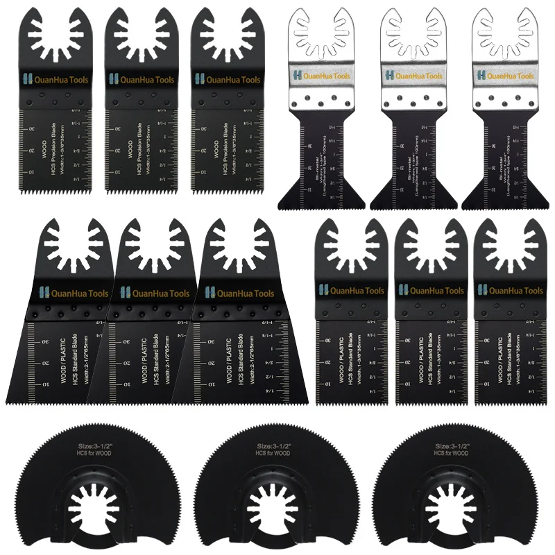 Оптом Oem 1-3/8 дюймов многоинструментальные пильные лезвия общего назначения быстросъемный Осциллирующий Инструмент для резки дерева/металла