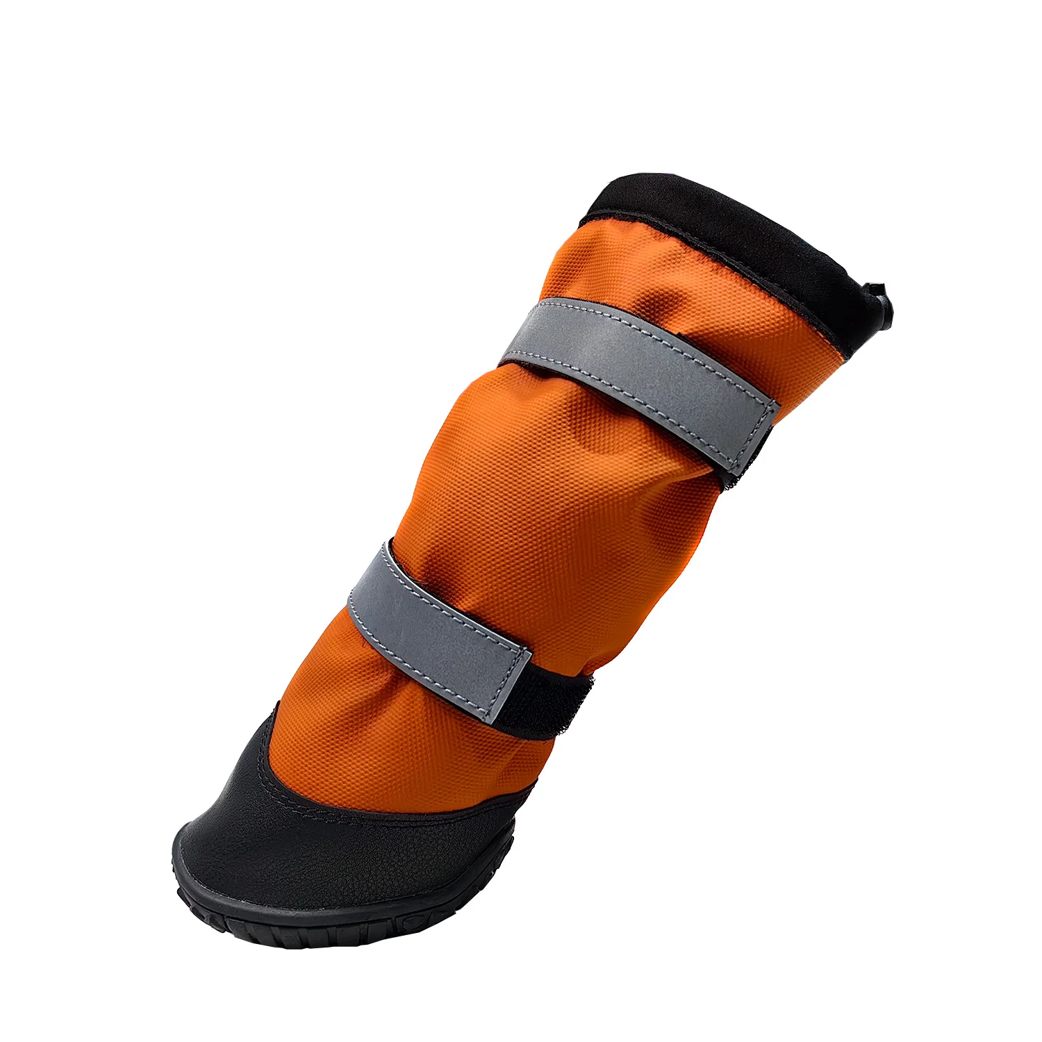 Fish Princess Reflective Rubber Dog Boots Waterproof Dog Boots Winter Rain Boots For Large Dogs
