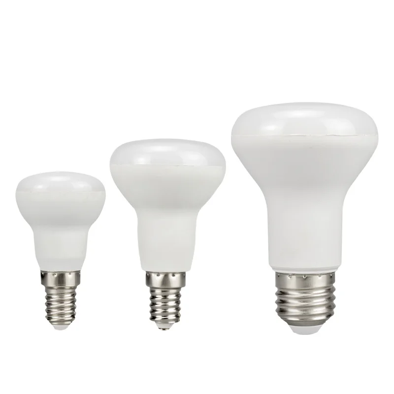 Energy Saving Down Light 110v 120v 230v  R39 R50 R63 R80 R90 R95 Led Mushroom Light Bulb E14 E27