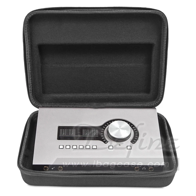 Factory Customize Universal EVA Foam Audio Case Hard Shell Travel Audio Carry Case