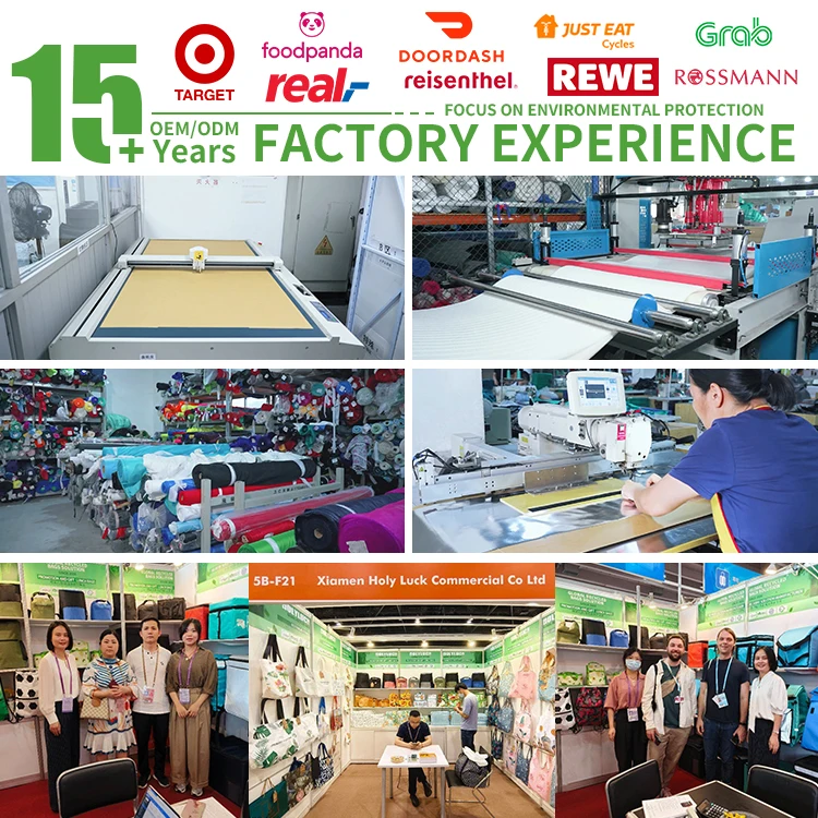 Laminated printed private label reusable animal print foldable roll shipping shopping bags