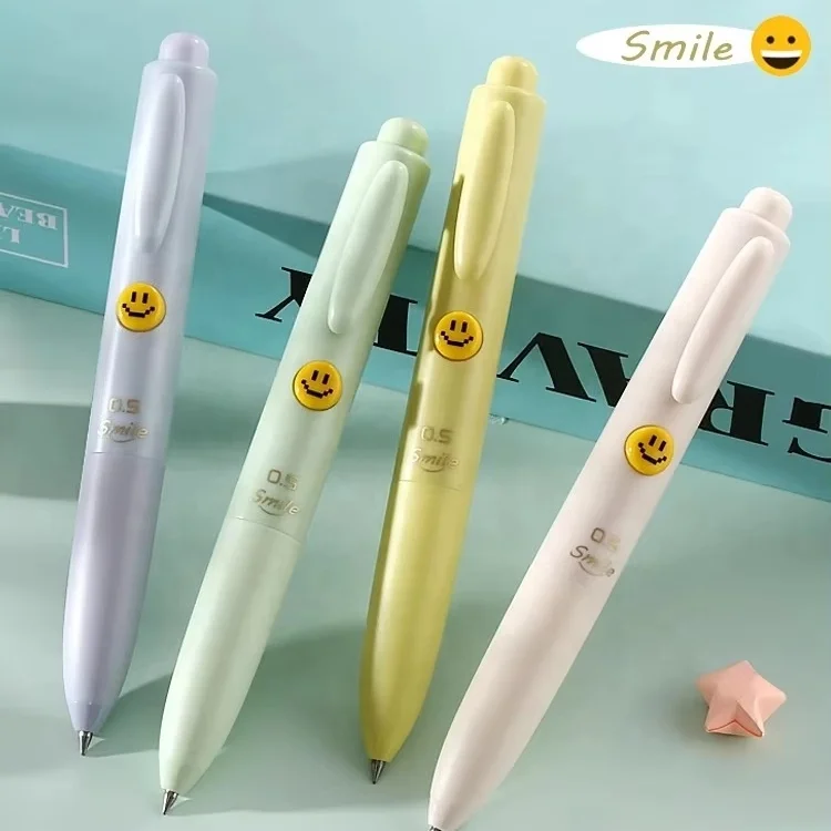 M&G Hot-Sale 0.5mm Gel Pen Refill Colorful Cute Plastic Black Gel Pen with Smell for School Stationery