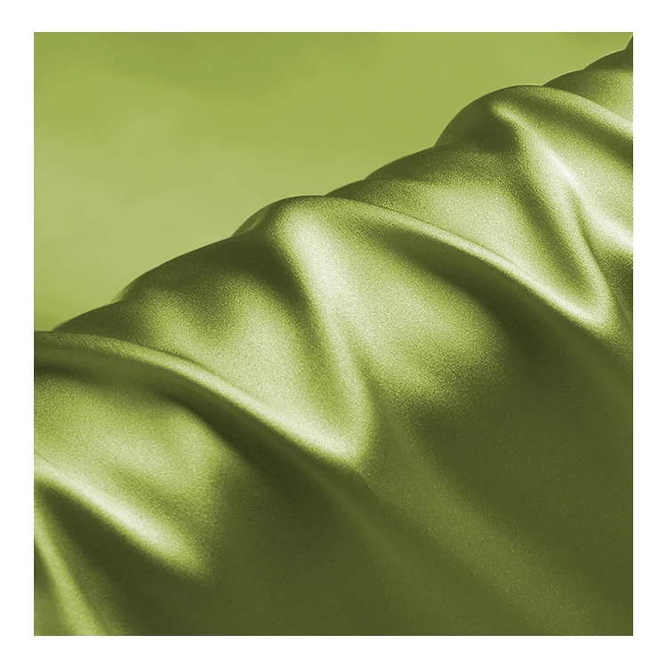 wedding dress pure silk 16mm silk satin fabric 114cm width No.46 color shine silk fabric