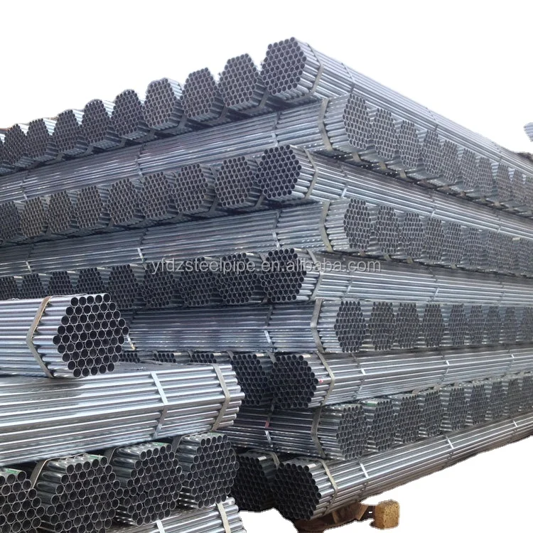 Hot Dip Galvanized carbon Steel pipe large diameter galvanized welded steel pipe