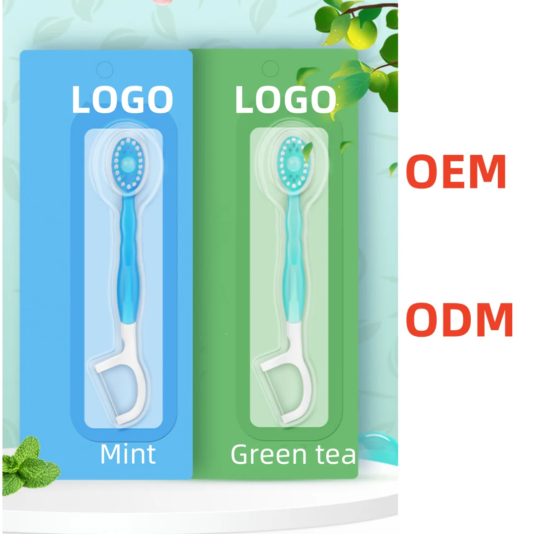Toothbrush manufacturer private label adult plastic tooth brushes wide head  wheat straw handle toothbrush