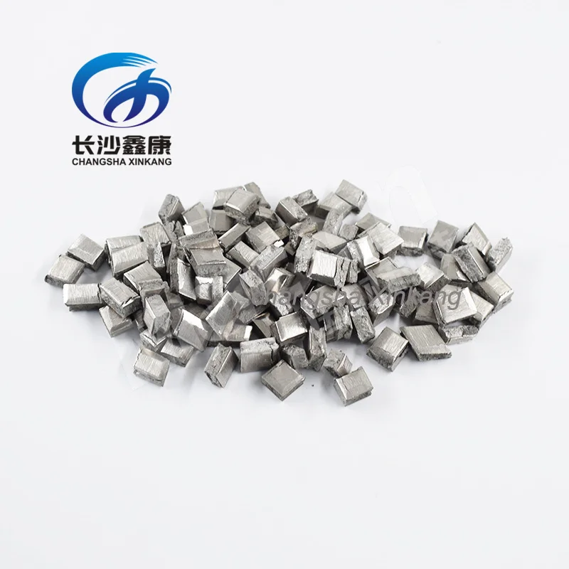 High Purity Nickel Chromium Alloy Particles NiCr20 NiCr30 NiCr40 Pellets NiCr Evaporation Material