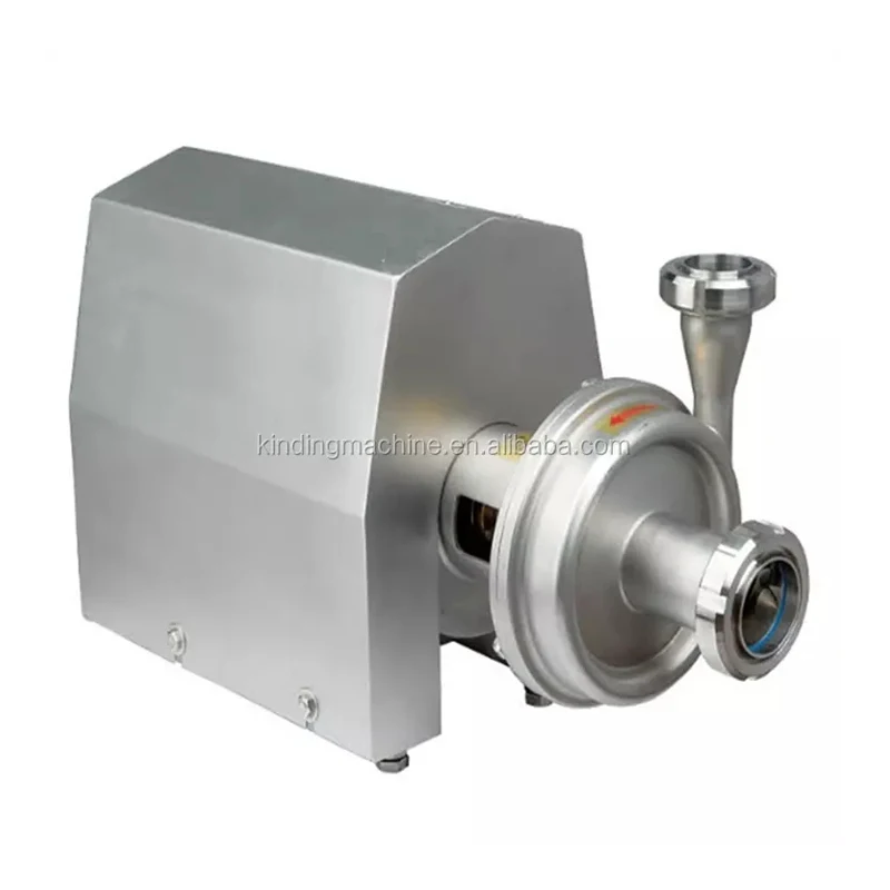 Food grade cip return pump sanitary liquid ring centrifugal pump for CIP cleaning
