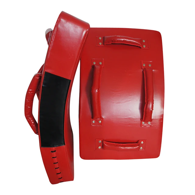 High Quality Kick Boxing Shields Muay Thai Punching Pad Curved Strike Shield MMA Training Equipment Punching Kick Shield