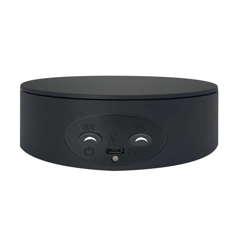 13cm Electric Rotating Turntable Display Stand Video Shooting Props Turntable 360 Degrees Rotation Photography Turntable