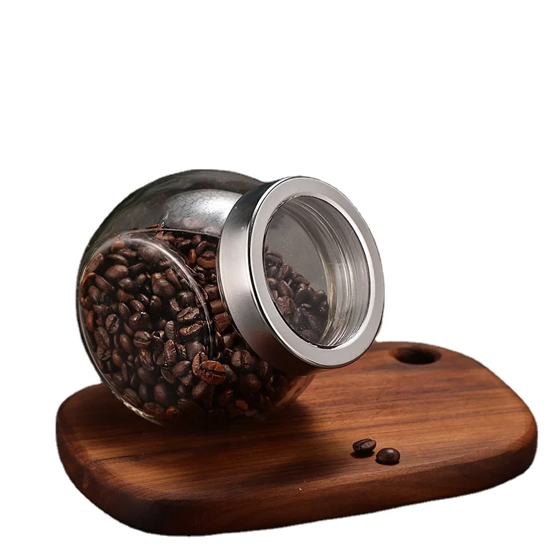 Hot Selling  Rotate Lid candy jar Kitchen jars for spices Spice Seasoning Bottle Jar