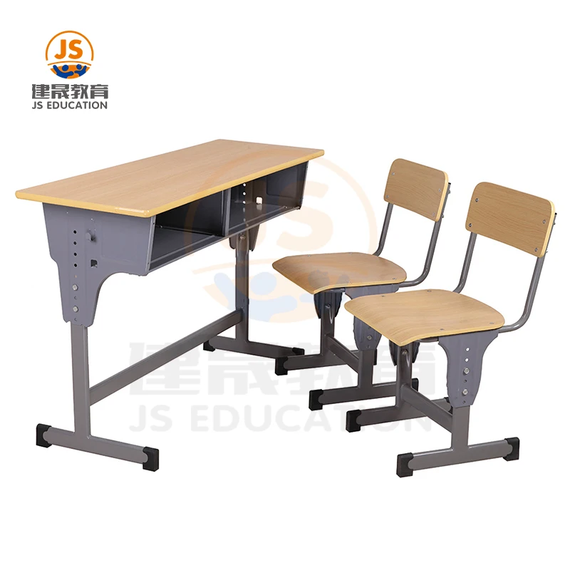 Двойная фанера, мебель из первичного дерева, классный стол и стул, школьный стол