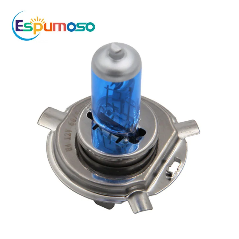 Галогенная Синяя Лампа H4 1156 1157 BA15S 12 в 21 Вт T5 T10 S25, прозрачное стекло для универсальных автомобильных поворотников, стоп-сигналов, фонарей заднего хода