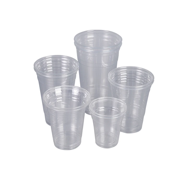 Custom Disposable Plastic Cups with Lids Plastic Cups with logo Custom logo Printed