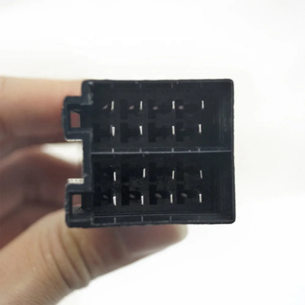 Универсальный автомобильный Штекерный разъем ISO для радиопровода проводки Кабельный адаптер Соединительный Volkswagen Citroen Audi