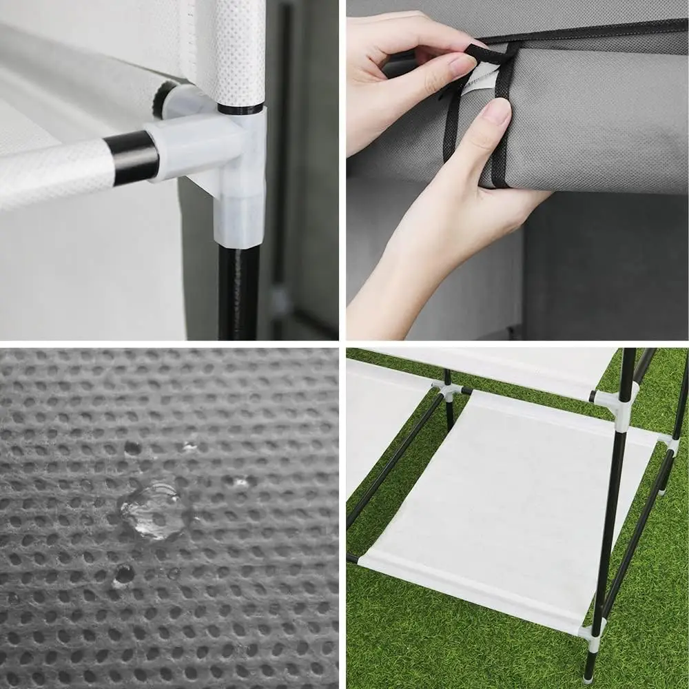 Многофункциональный Тканевый шкаф для хранения высококачественный дешевый складной