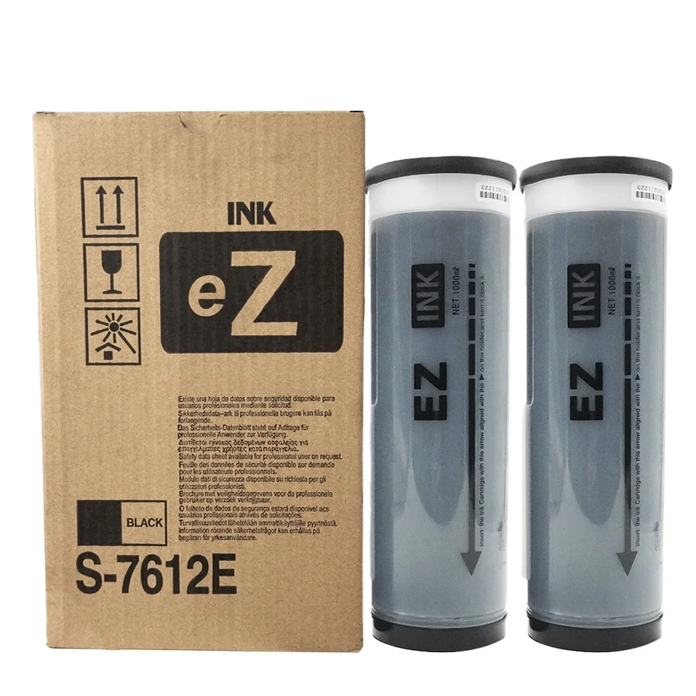 S-7612 Comstar E UA EZ Ink для Risos EZ 220, 530, 570, 370 МГц, 770 730, цифровой дубликатор, совместимый с Comstar, Risograph EZ Ink