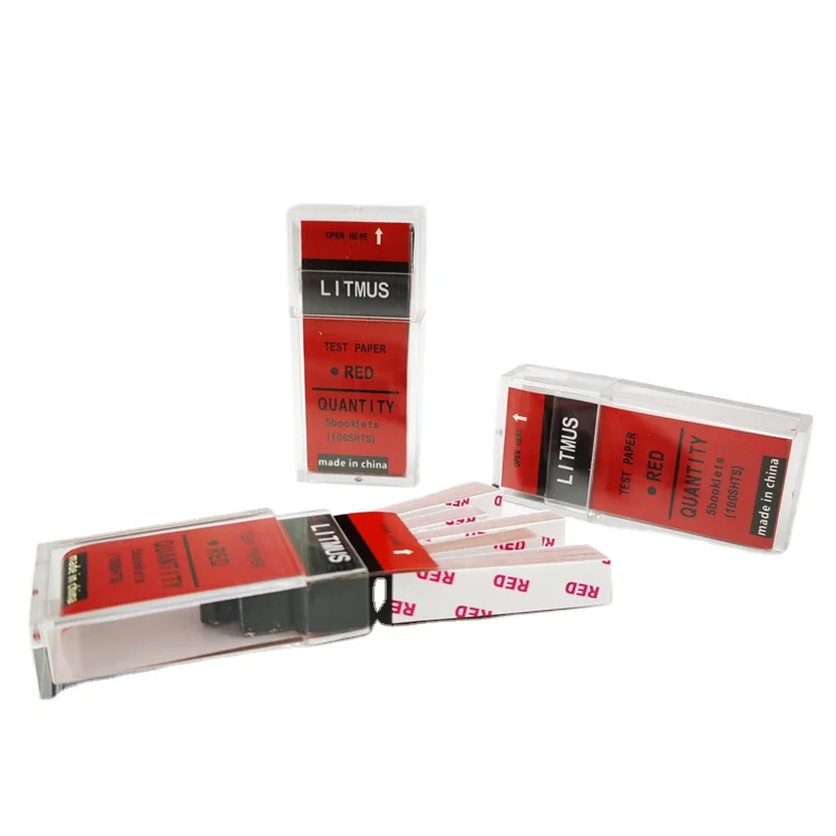 High Quality Universal Litmus Paper Acid Indicator Ph Paper Strips Ph Litmus Test Strips Red Litmus Test Paper
