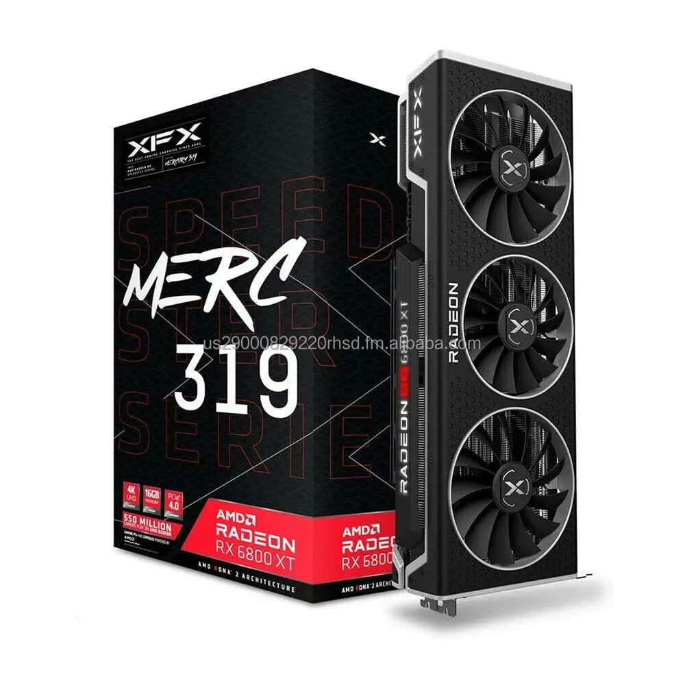 
New Arrival Promo Sales XFX Speedster MERC319 Radeon RX 6700 XT 12GB GDDR6 Graphics Card 