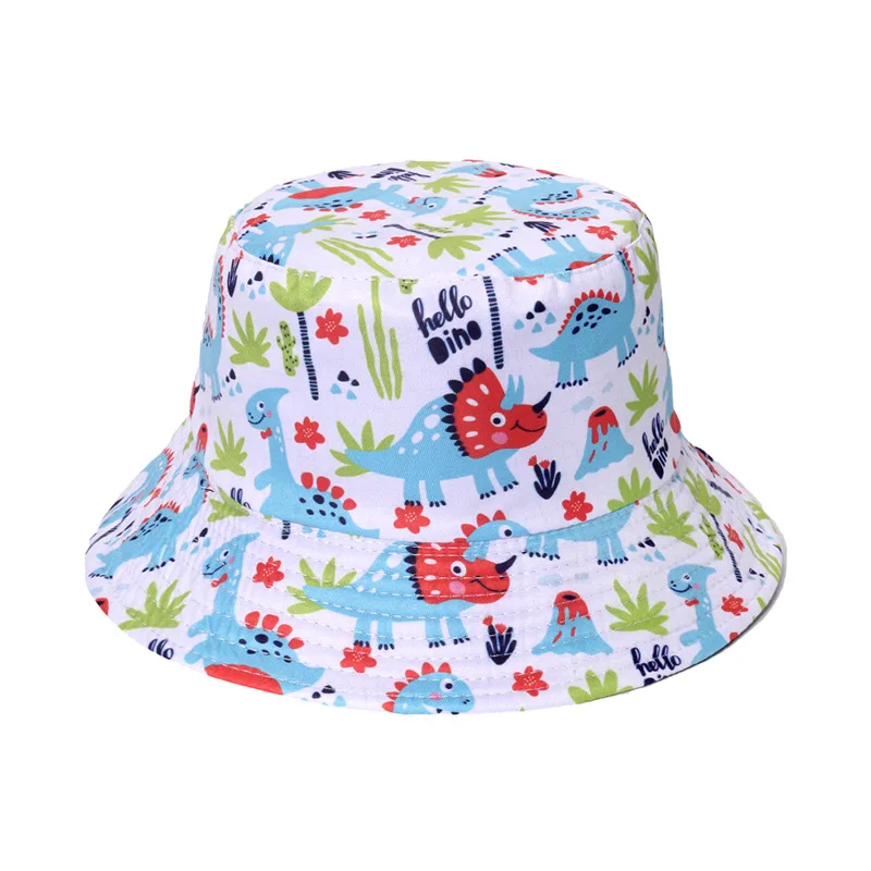 Custom Logo All-Print Fisherman Bucket Hat Reversible Sublimated Embroidery Cap Velour Casual Halloween Gifts Cartoon Leaf