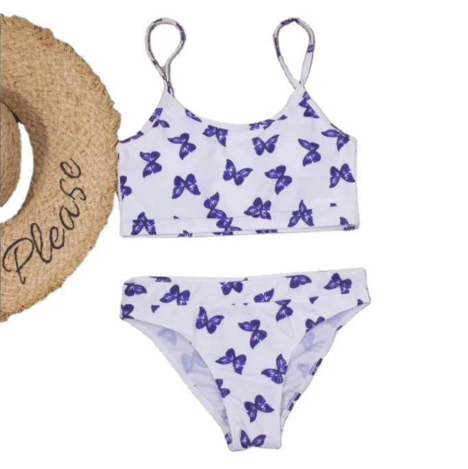 Hot sale customized new design cute  kids bikini