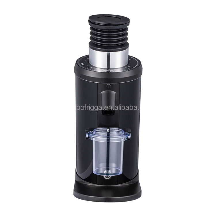 New style bright black DF64 grinder electric espresso coffee grinder multiple 64mm burr coffee grinder DF64