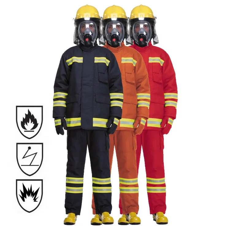  Фабричная поставка стандарт NFPA 1971 469 саржа оболочки 4 слоя Nomex пожарного пожарный пожарной Пожарный