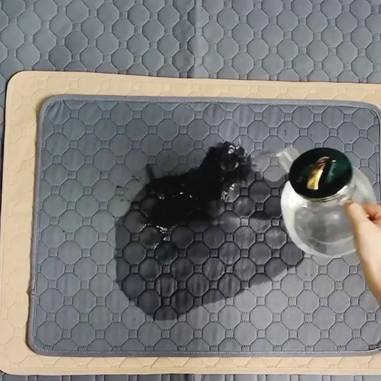 Low Price Wholesale Pet Diaper Pad Reusable Pet Bedpan Urine Washable Dog Urine Absorber Pad