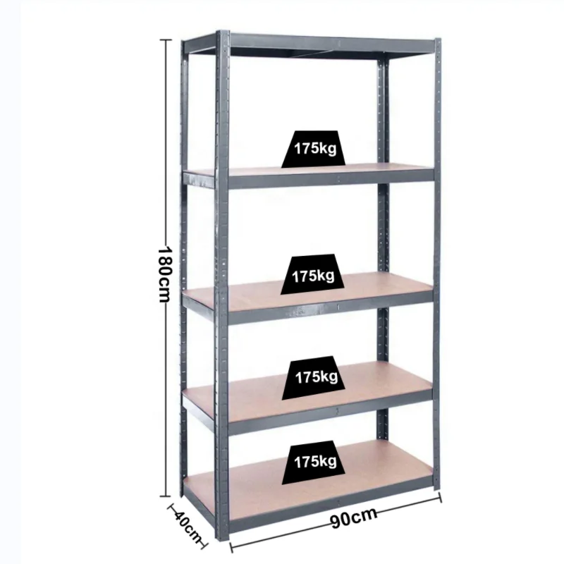 KINDE Classic steel metal shelf system shelving for storage units fir warehouse garage industrial