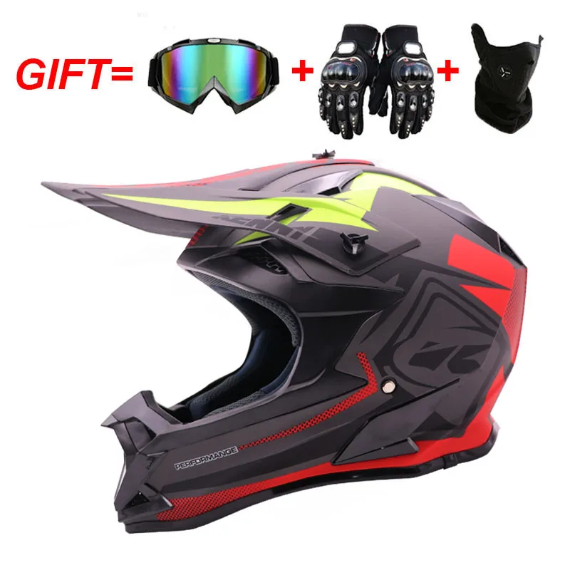 DOT approved custom Fashion ABS material Full Face Off Road Downhill motorcycle motocross