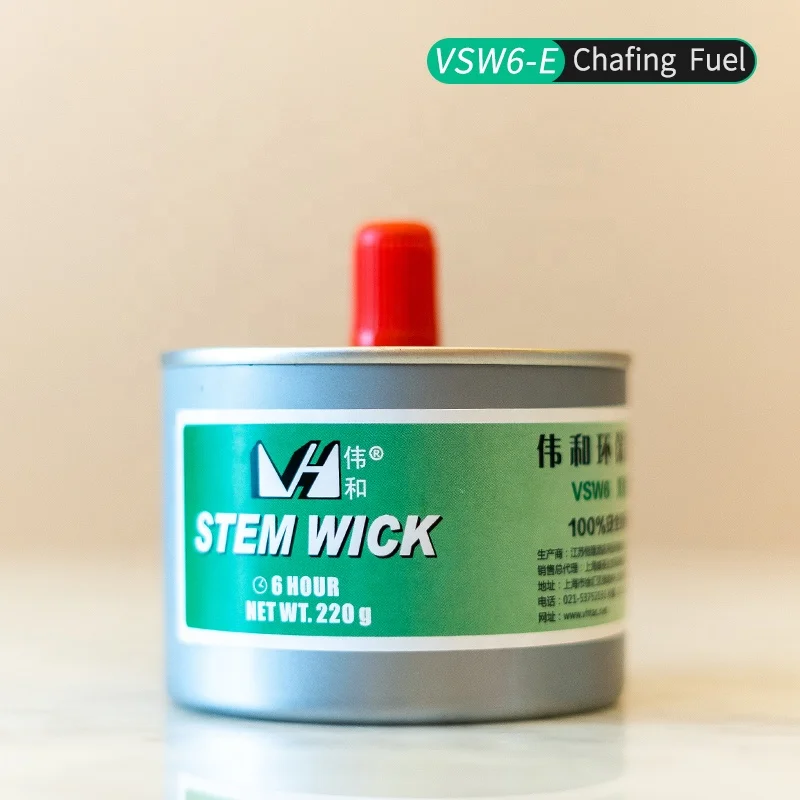 VHTAC Buffet Fuel 6H Burning Time Restaurant Buffet Use Liquid Wick Fuel  Restaurant Liquid Wick Fuel