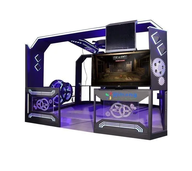 9d Vr Крытый симулятор многопользовательской съемки побег игра для продажи