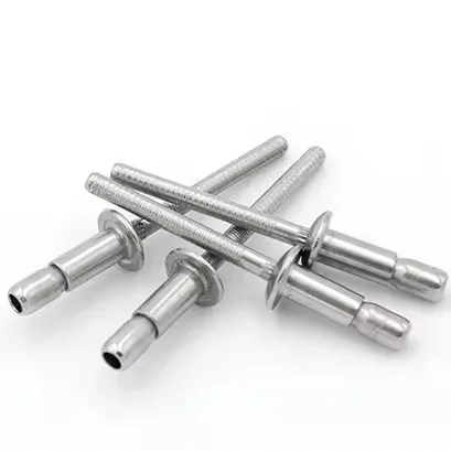 High quality custom 304 stainless steel open type end blind rivets flat head rivet
