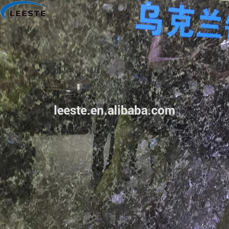 Good Quality Natural stone covering Blue Volga Granite Tiles and Slab for kitchen countertop wall
