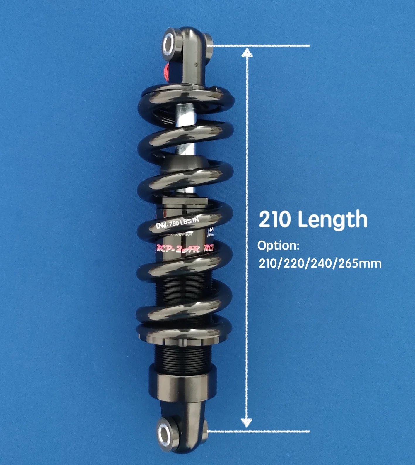 DNM RCP-2AR 210L 750lbs suspension shock absorber/Doodlebike
