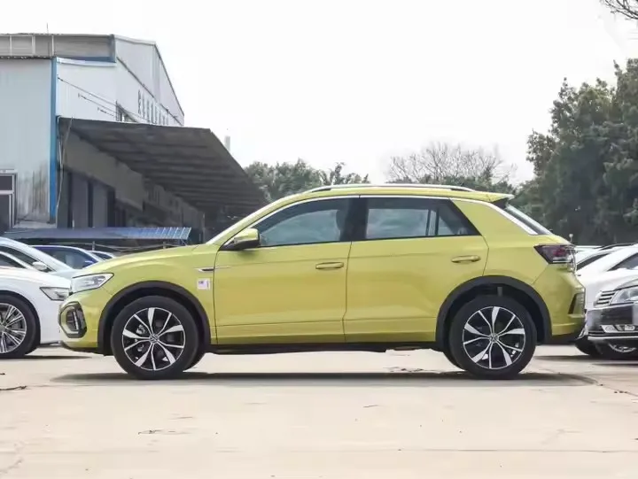Лучшая цена 2024 Volk Volkswagen T-ROC Starlight б/у компактный внедорожник распродажа Новый автоматический DSG 300tsi 2WD бензиновый/Электрический левый