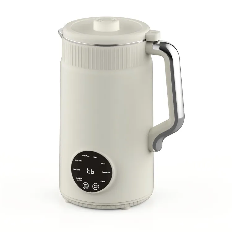New Soybean Milk Making Machine No Soaking Filtering with 8 Modes and 12 Leaf Blades