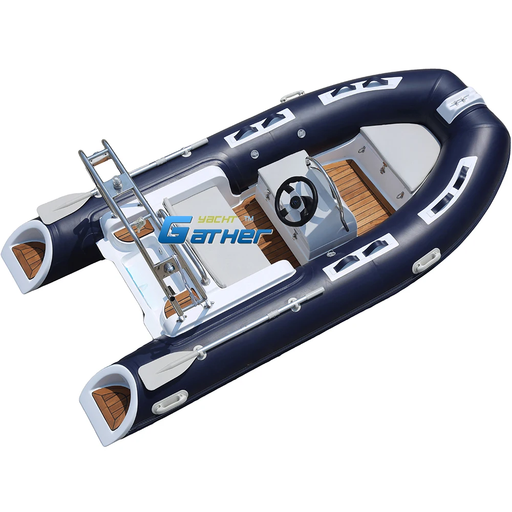 CE 3.6m RIB360C rigid inflatable outboard fiberglass hull rib boat small fiberglass boat for sale