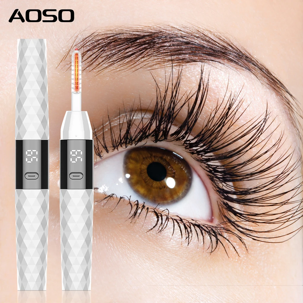 Latest Wholesale Rechargeable Portable Electric Eyelash Curler Quick Heated Mini Electric Eyelash Curler for Lash Lift