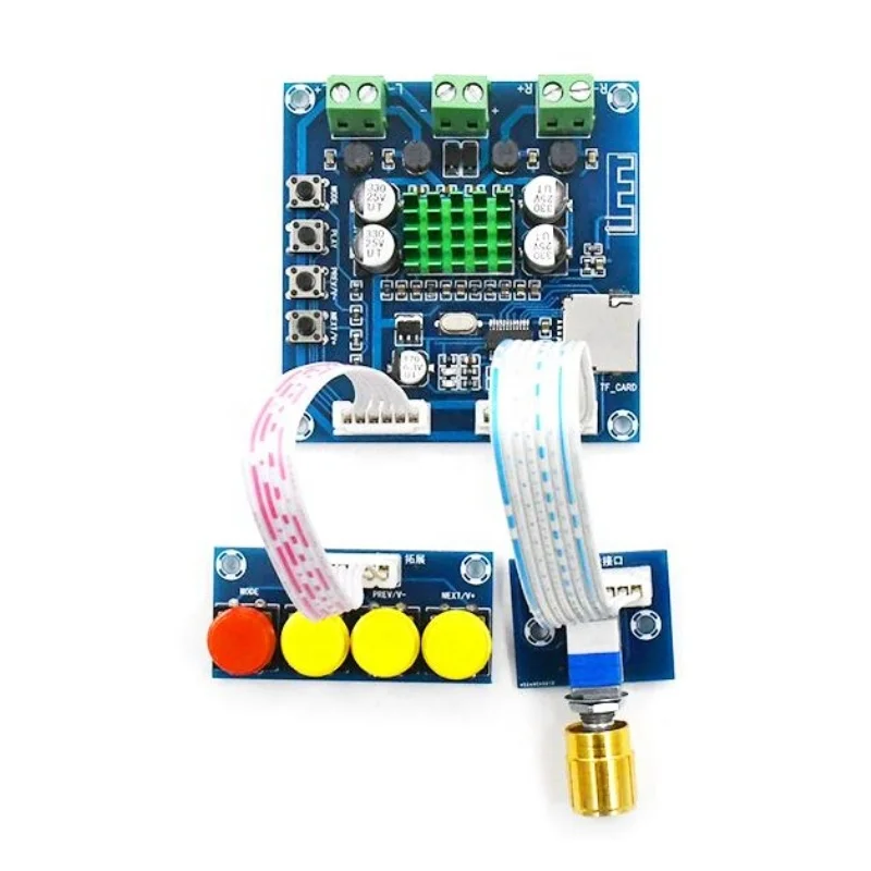 XH-A231 TF Bluet Digital Amplifier 15W+15W audio amplifier With Volume adjustment DC 12-24V digital audio power amplifier