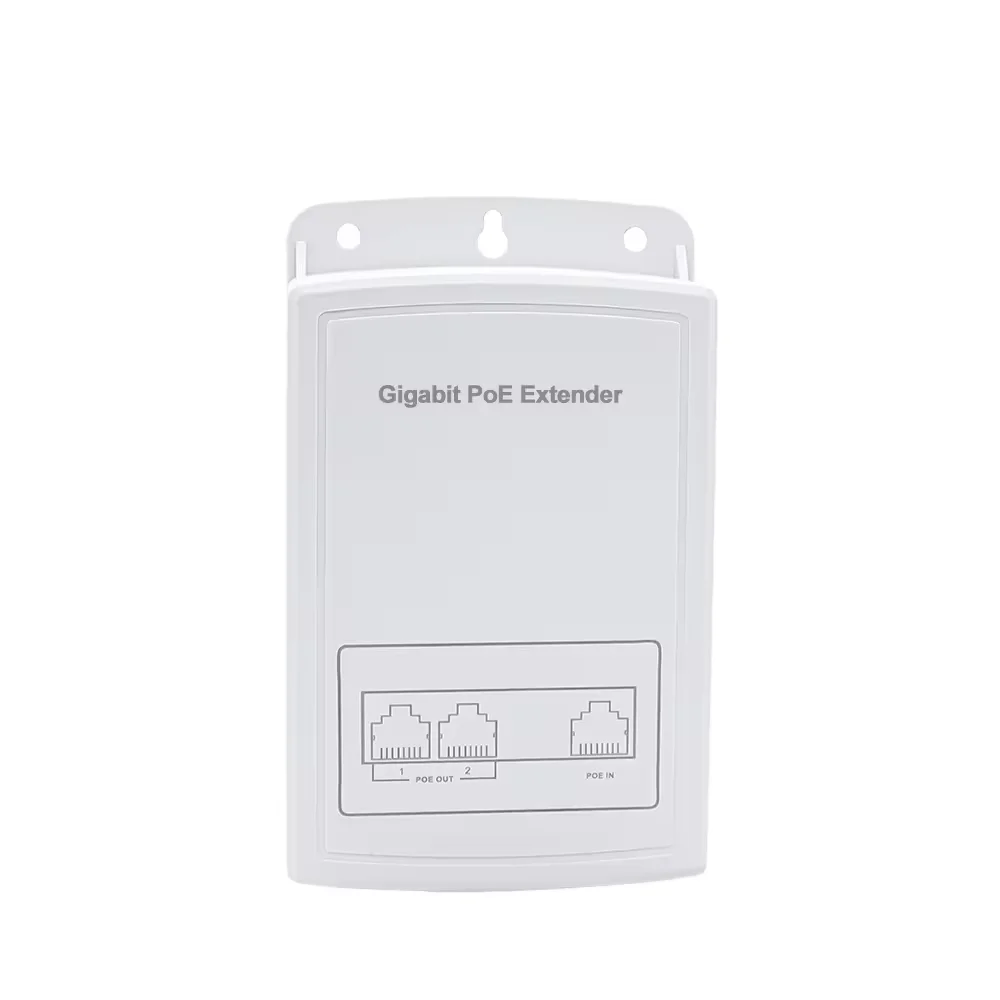 Outdoor Waterproof 1 in 2 Out Poe Extender 3 Port 10/100/1000Mb Gigabit Poe Repeater For Poe Switch Camera Cctv Security System