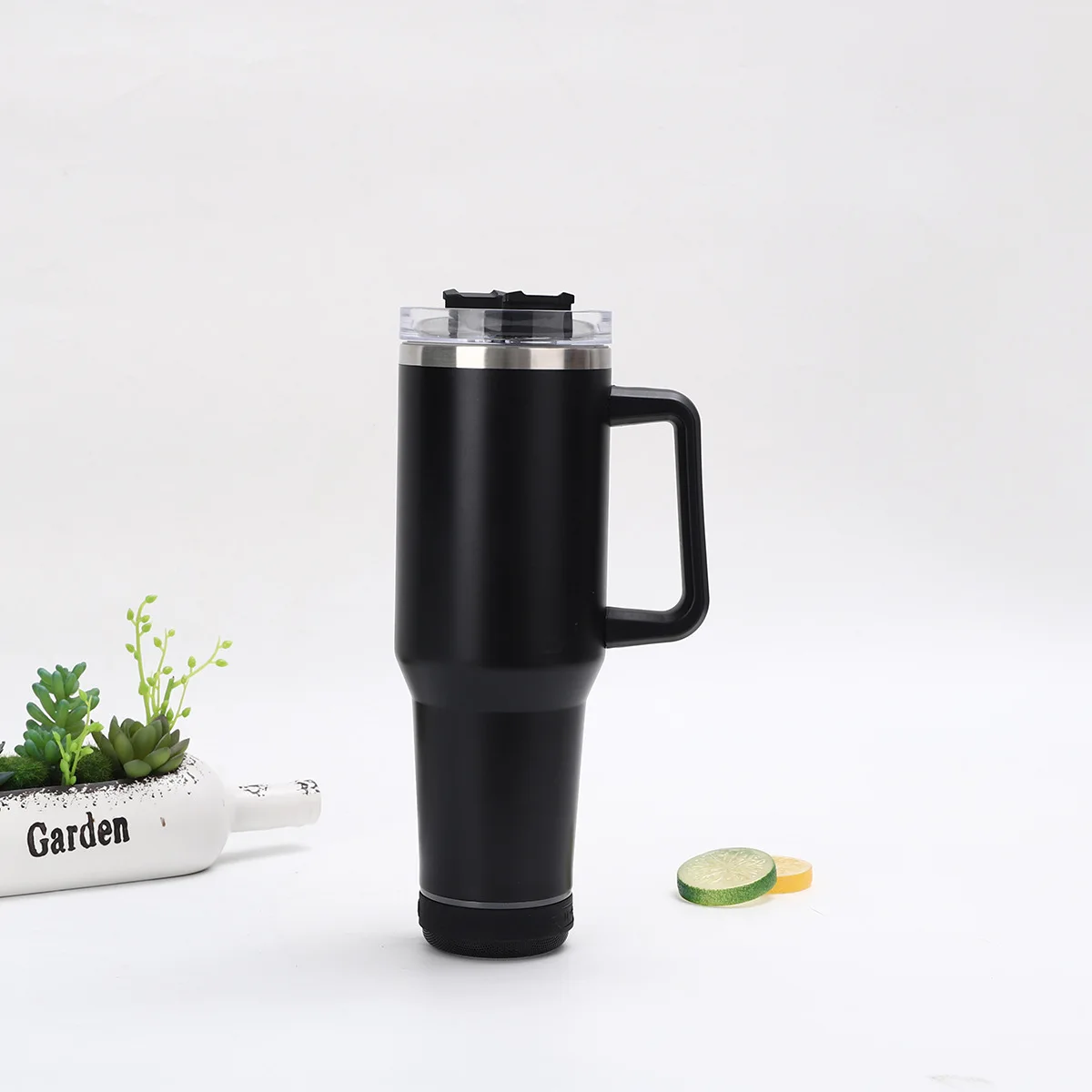 40oz bluetooth speaker tumbler with bluetooth travel 40oz stainless steel tumbler insulated water bottle