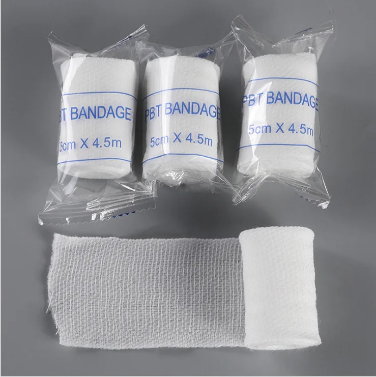 PBT Gauze Roll Disposable Surgical Thin Pbt First Aid Bandage gauze Roll Medical Wound Dressing Breathable Gauze Wrap