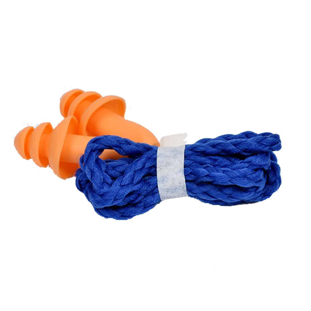 GI Noise Obsorbing Reduction Industrial Safety Hearing Protection Earplug Reusable String Ear Plugs