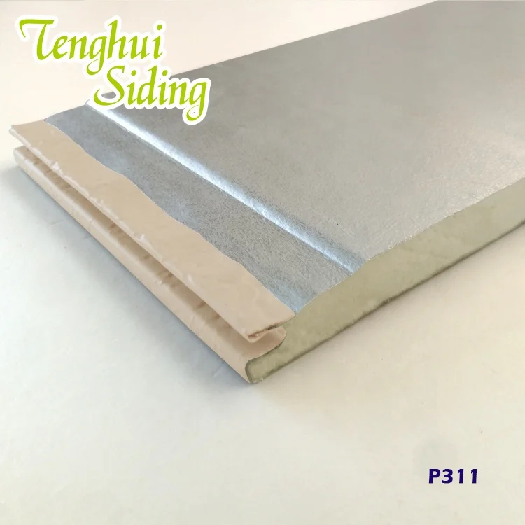 Tenghui наружная металлическая пенополиуретановая теплоизоляционная сэндвич-стеновая панель для дома