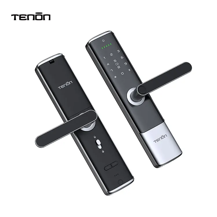 Cheap Price Wholesale Electronic Keypad Password Digital Lock Gate Fingers Print Smart Handle Lock for Entrance Door
