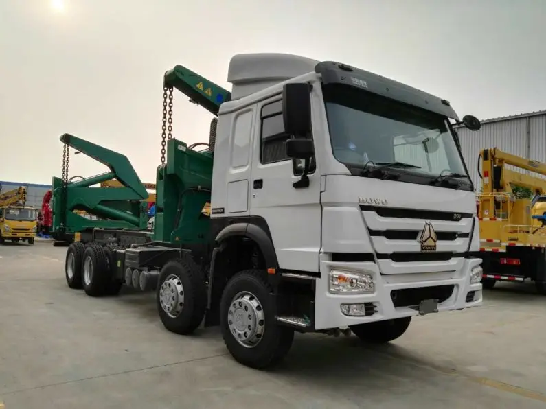 37 Ton 40 Ton 45 Ton Container Side Loader Lifter Trailer for Sale